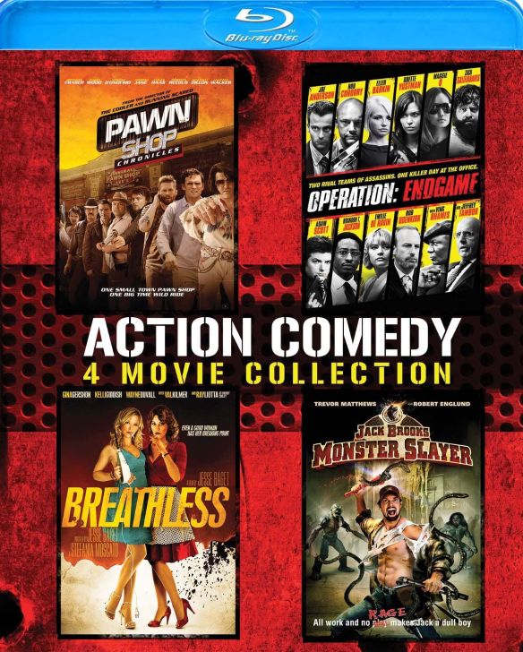 Action Comedy: 4 Movie Collection [4 Discs] [Blu-ray]