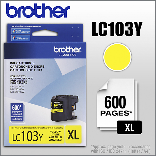 UPC 012502633556 product image for Brother - High-yield Ink Cartridge For Select Brother Printers - Yellow | upcitemdb.com
