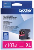 Brother - LC103M XL High-Yield Ink Cartridge - Magenta - Front_Zoom