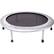 Alt View Standard 20. Stamina - 36" Folding Trampoline - Silver/Black.