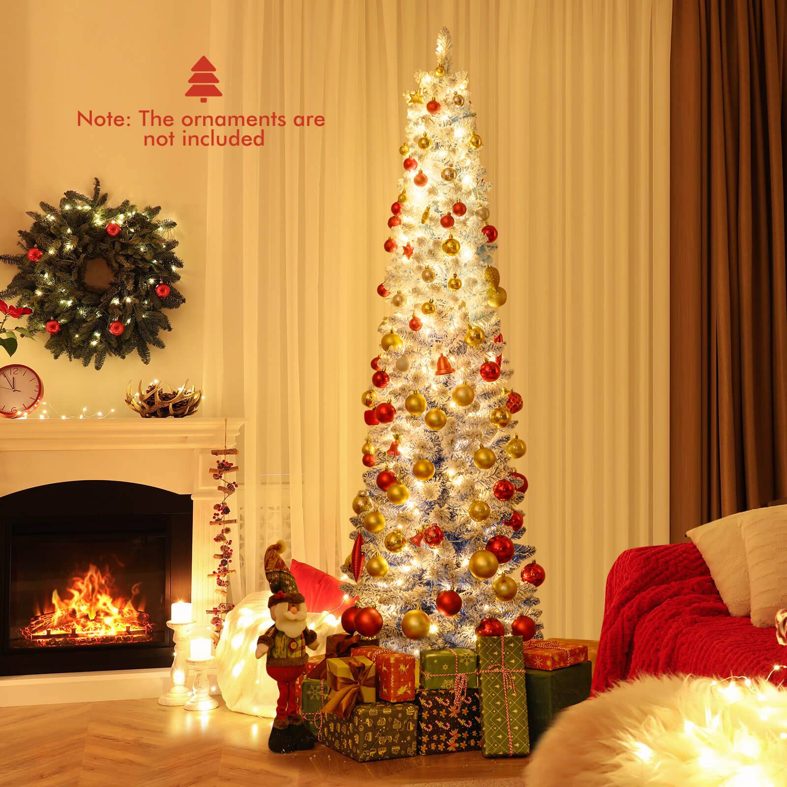 Note: The ornaments are not included