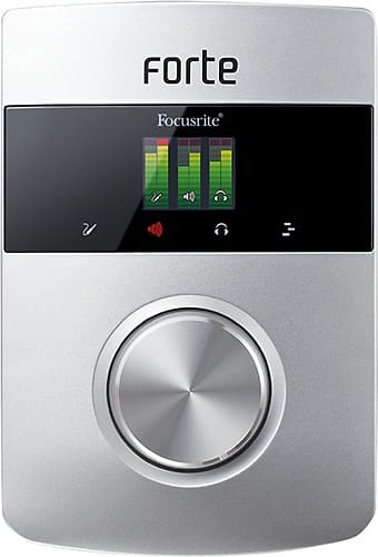 Front Standard. Focusrite - Forte USB Recording Interface - Silver.