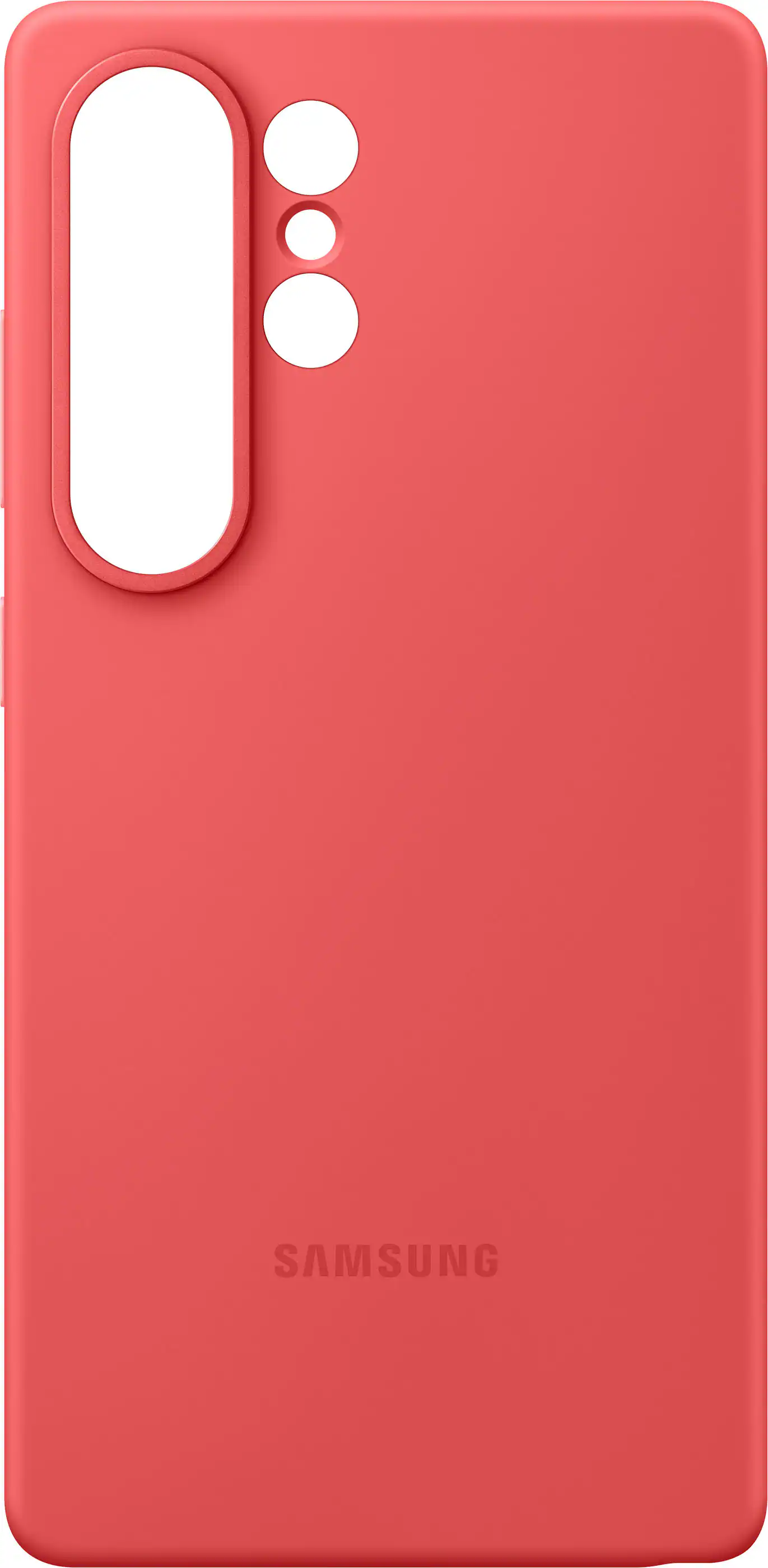 Alt View 13. Samsung - Galaxy S25 Ultra Silicone Case - Red.
