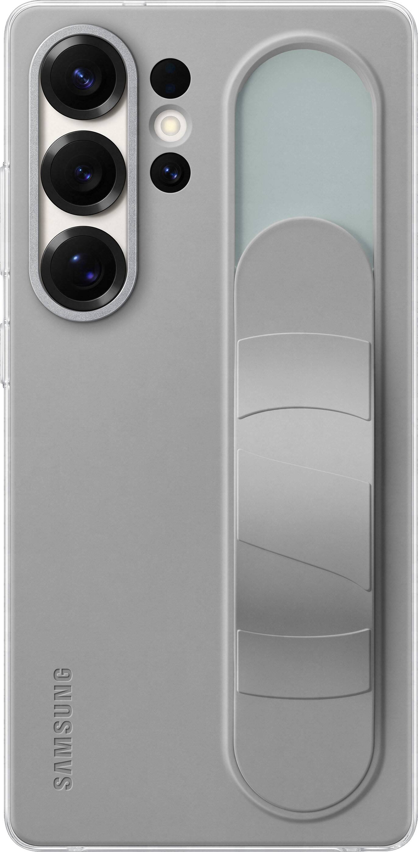 Alt View 12. Samsung - Galaxy S25 Ultra Standing Grip Case - Gray.