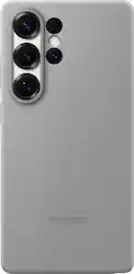 Samsung - Galaxy S25 Ultra Silicone Case - Gray - Front_Zoom
