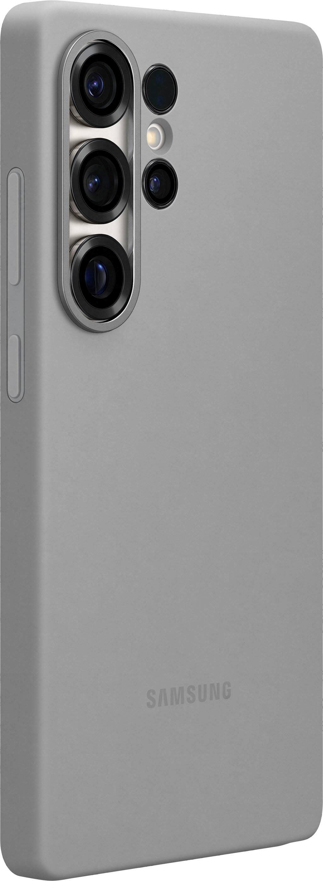 Alt View 12. Samsung - Galaxy S25 Ultra Silicone Case - Gray.