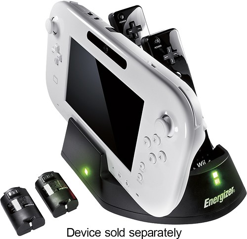  Energizer - Energizer 3X Charging System for Nintendo Wii U