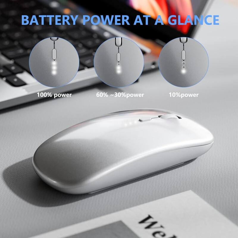 BATTERY POWER AT A GLANCE

100% power

60% ~ 30% power

10% power