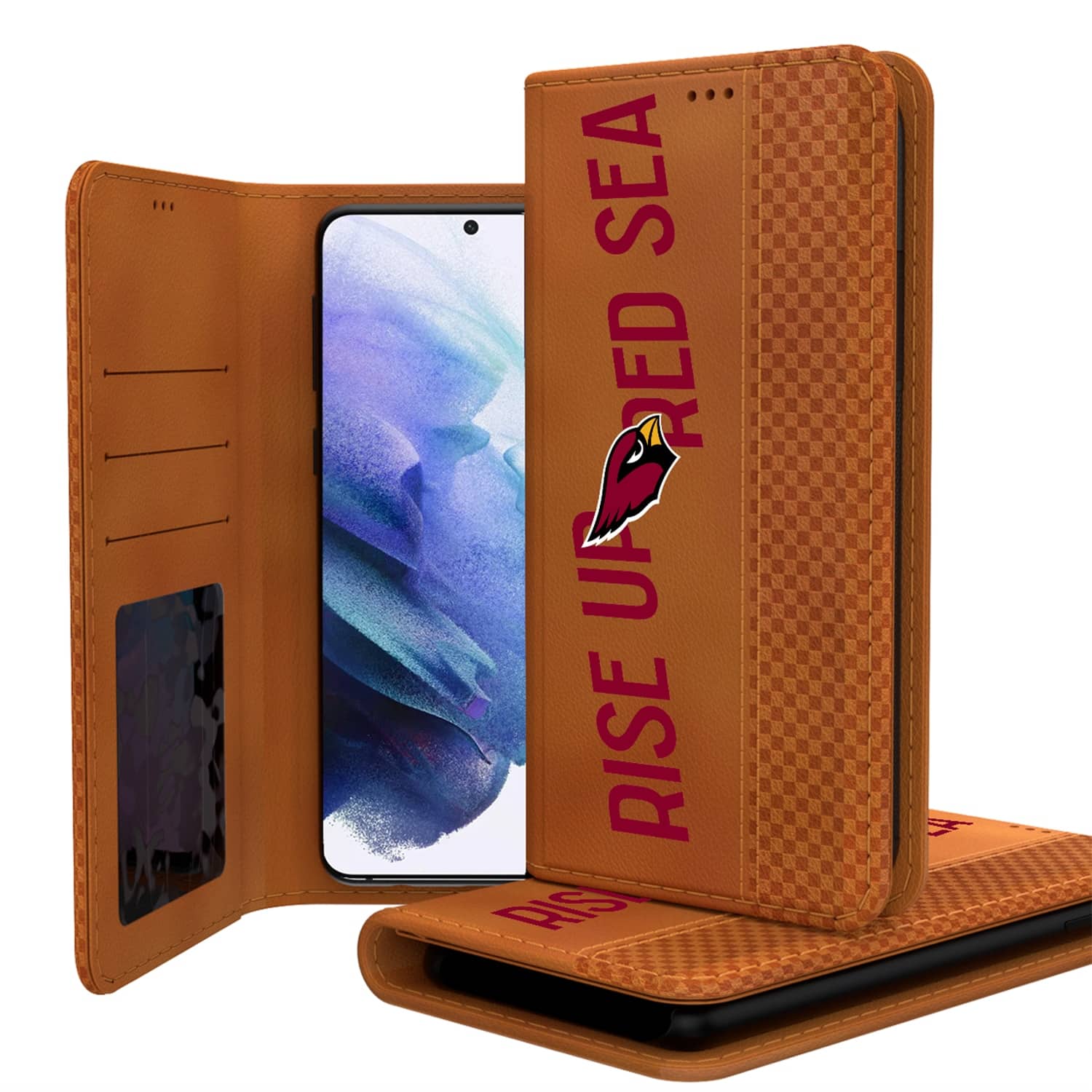 Keyscaper - NFL - Arizona Cardinals Galaxy Folio Case - S22 Plus - Brown price history on PriceWatchPro