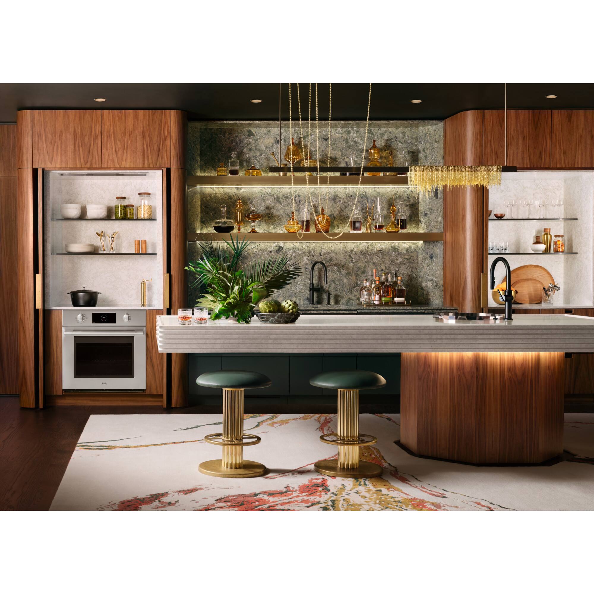 Alt View 1. SKS - 30-in 4.7 Cu. Ft. Built-in Smart Electric Convection Single Wall Oven with Steam-Combi - Stainless Steel.
