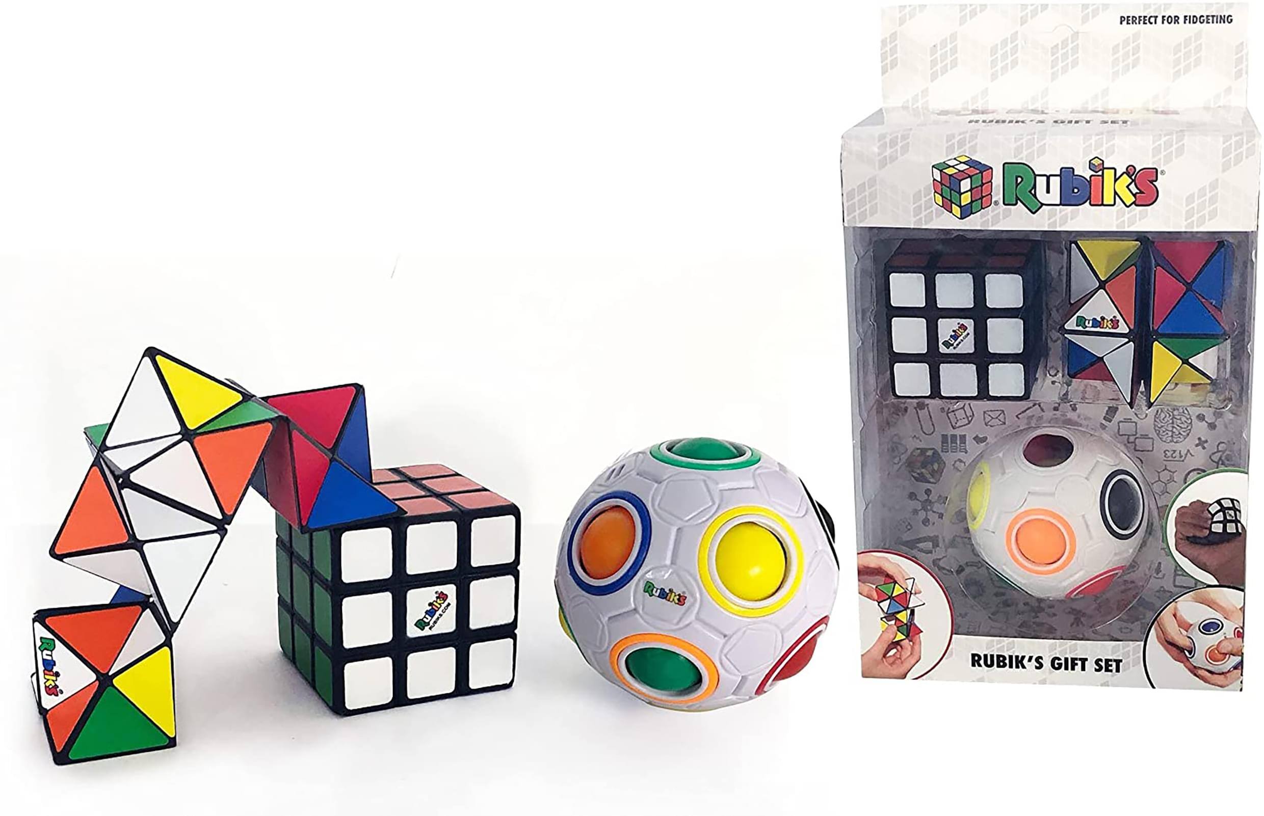 PERFECT FOR FIDGETING  
RUBIK'S GIFT SET  
Rubik's