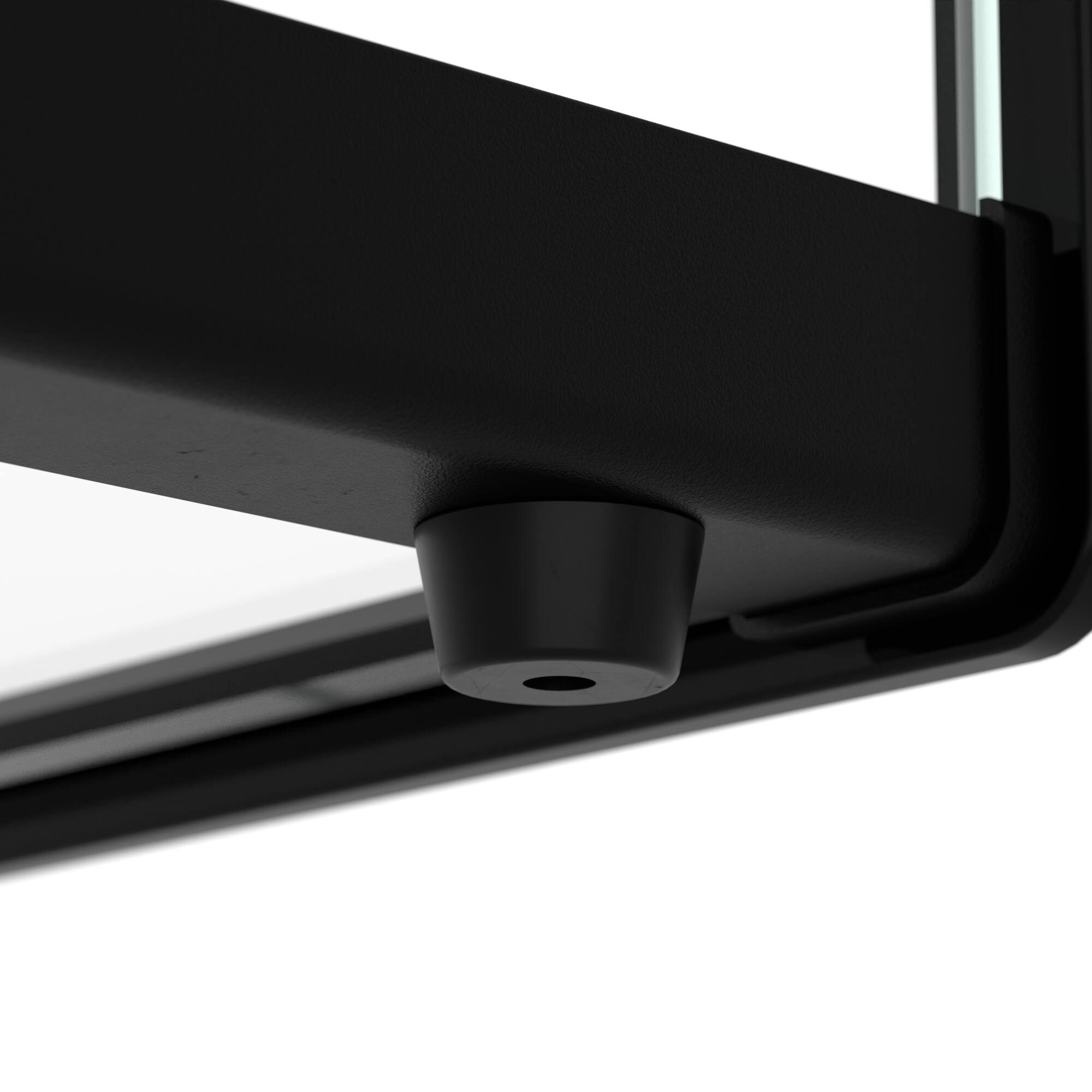 Alt View 9. Koolmore - 22 in. Tiered Pastry Display Case With Shelf and Sliding Door  ETL Certified, 2.2 cu. ft. Capacity (KM-DC-2CSBK) - Black.