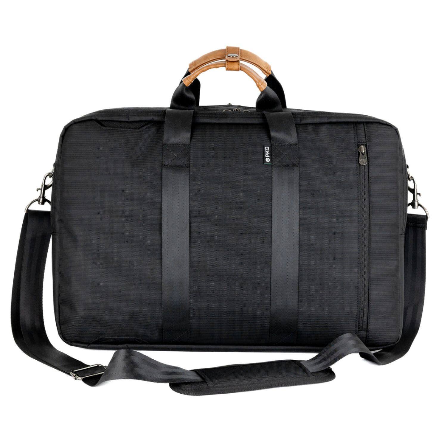Alt View 8. PKG - Trenton II Overnighter Tote Backpack - Black.