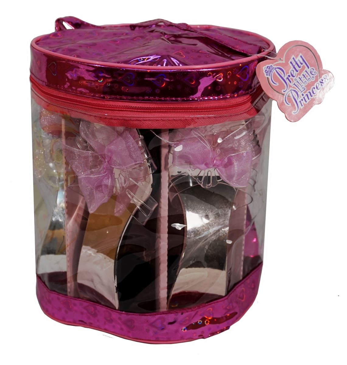 Barbie - Pretty Little Princess 3 Pack Toy Dress-Up Shoes in Bag - Set of 3 pairs of shoes for your little princess - Multi