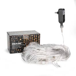 IMAGE - 300 LED Net Mesh Fairy String Light for Christmas Party Wedding - Cool White