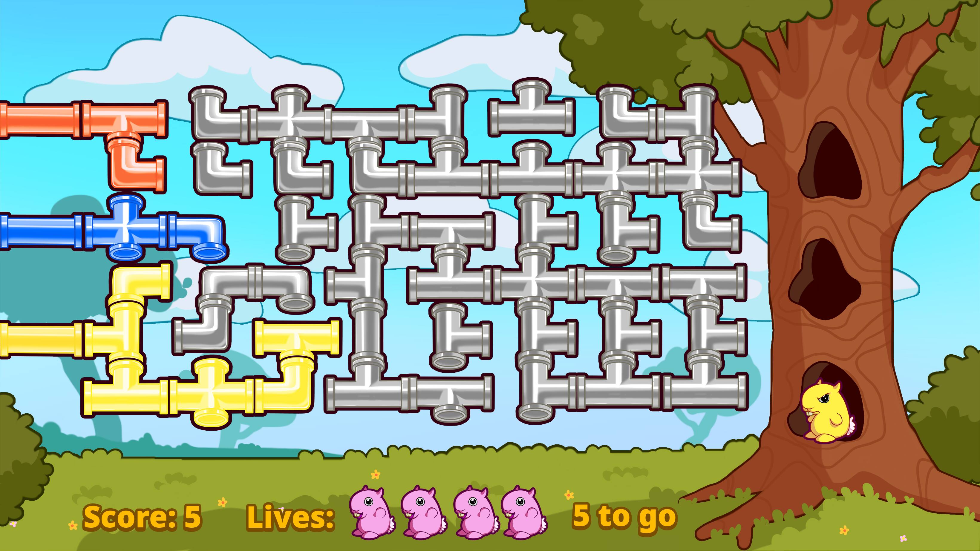 Score: 5  
Lives: 5  
5 to go