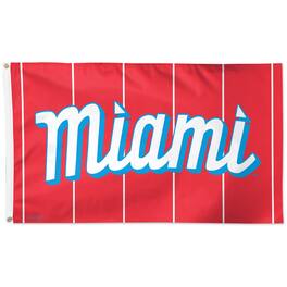 WinCraft - Miami Marlins 3' x 5' Deluxe Single-Sided Flag - Multicolor