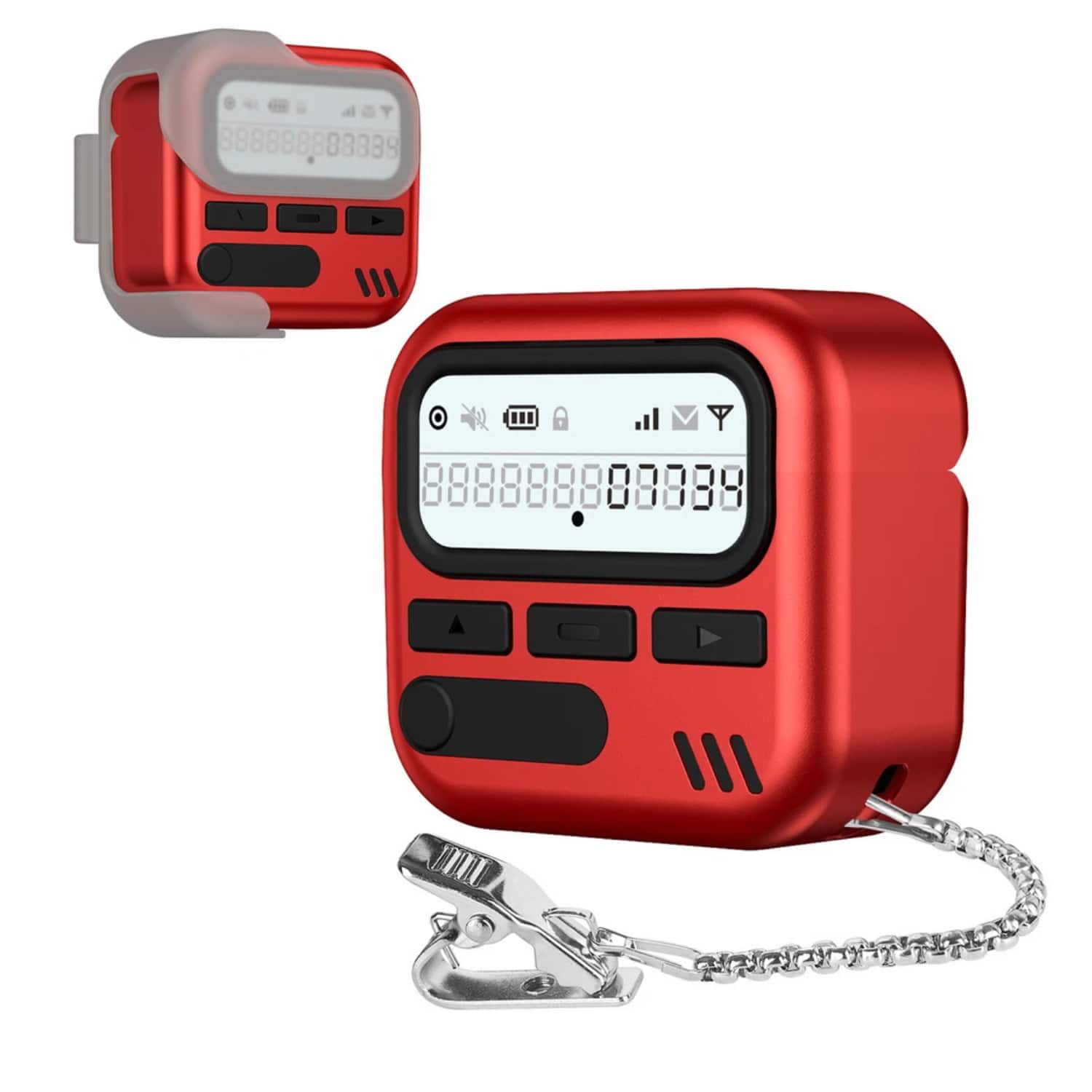 Stock Preferred - Hard TPU Protective Case for Apple AirPods 4th Gen. - Red