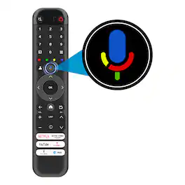 VINABTY - New RC833 GUB1 Voice Replace Remote Fits for TCL TV43C645 50C645 55C645 65C645 75C645 85C645 43P745 50P745 55P745 - Black