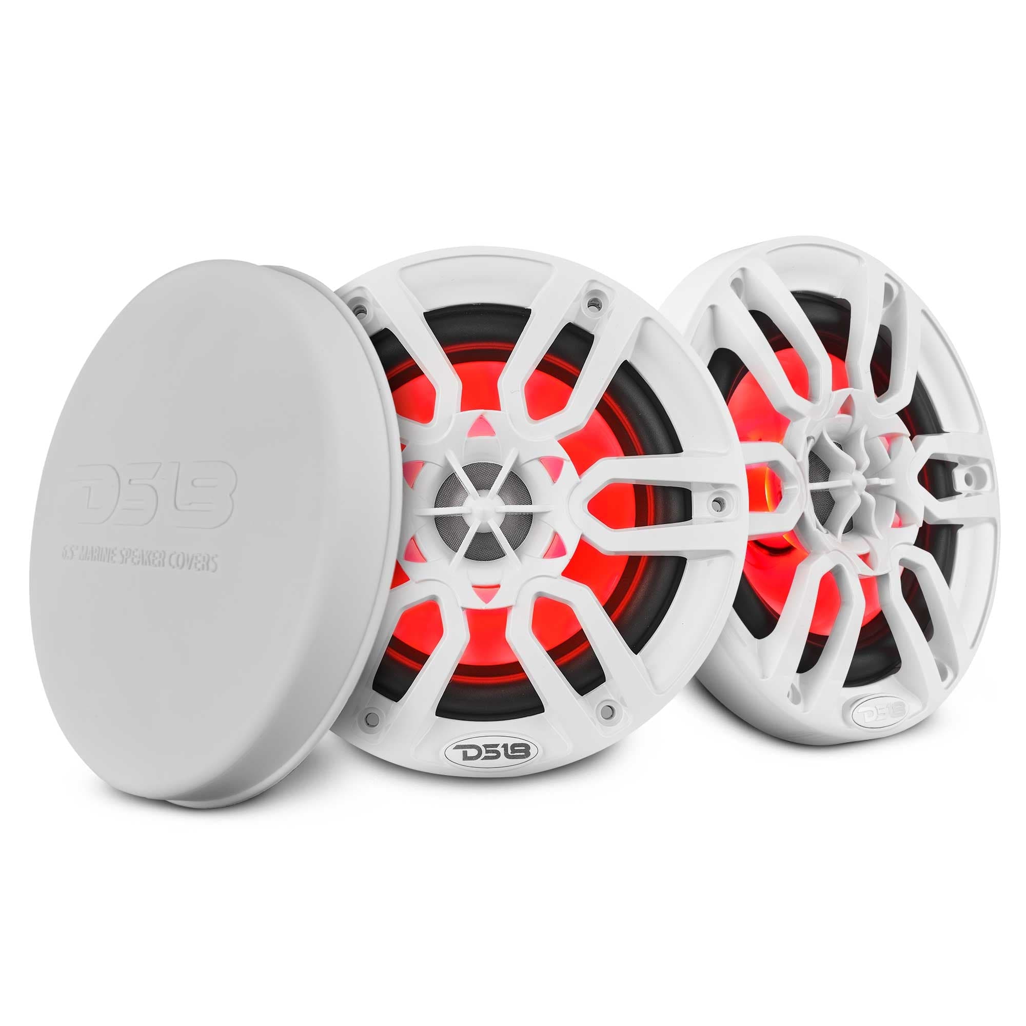 "DS18 Audio - 6.5"" 2-way Coaxial Speaker with RGB LED Lights and Grille (Pair)" price history on PriceWatchPro