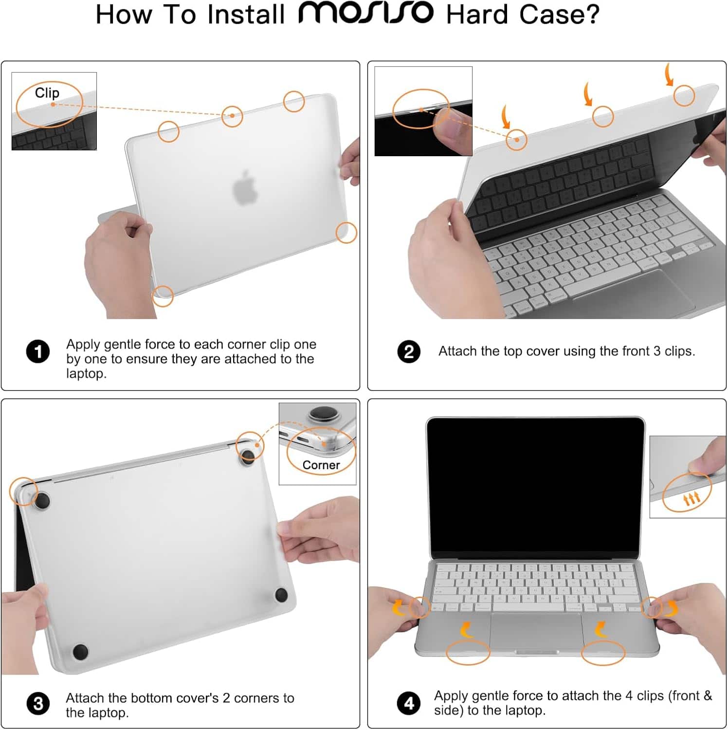 mosiso For MacBook Neo Case 13 inch 2026 Model A3404, Seamlessly