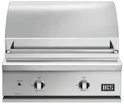 DCS by Fisher & Paykel - 30" Series 7 Grill Non Rotisserie, LP Gas - Stainless Steel - Angle_Zoom