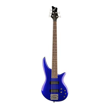 Front. Jackson - Jackson JS Series Spectra Bass JS3V 5-String Electric Guitar (Indigo Blue).