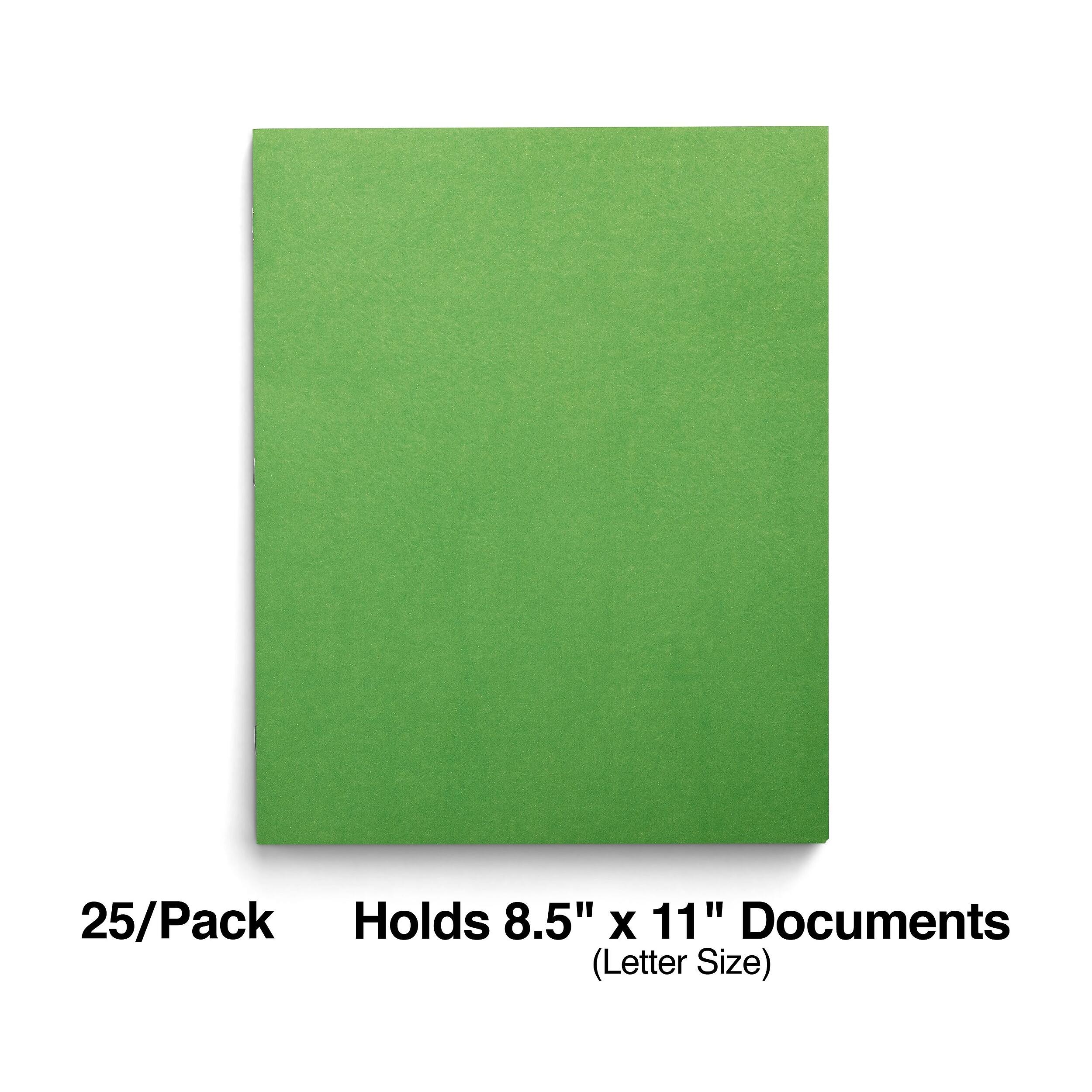 25/Pack  
Holds 8.5" x 11" Documents (Letter Size)