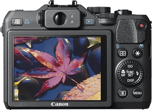 salut Forudsige videnskabelig Best Buy: Canon PowerShot G15 12.1-Megapixel Digital Camera Black 6350B001