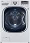 LG - TurboWash 4.3 Cu. Ft. 14-Cycle High-Efficiency Steam Front-Loading Washer - White-Front_Standard