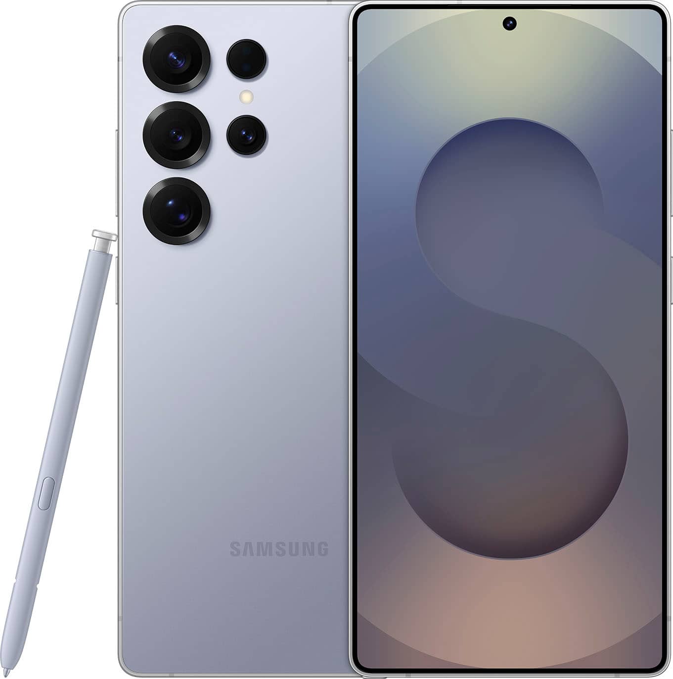 Samsung - Galaxy S25 Ultra 256GB - Titanium Silverblue (Verizon) - Front_Zoom