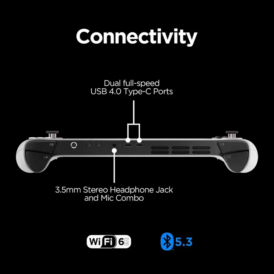 Connectivity: Dual full-speed USB 4.0 Type-C Ports, 3.5mm Stereo Headphone Jack and Mic Combo, Wi-Fi 6 5.3.