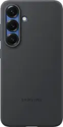 Samsung - Galaxy S25 Silicone Case - Black - Front_Zoom