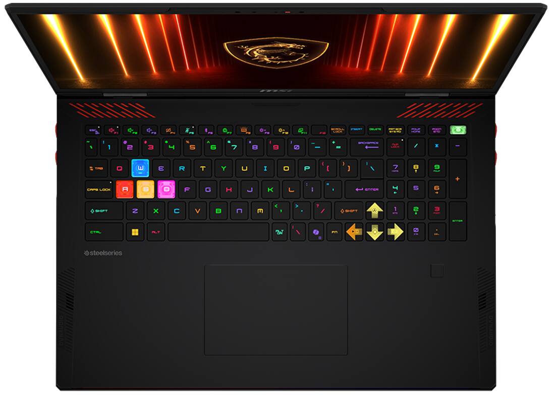 TTTSY 8 5 LOE FST CLETE  
I 1 . 3 4 S 6 7 8 I 9 I  
- ~a x TPO E E R T Y U I O P { [ ) ] I I 7 8 . 9 CAPS LOCK A S D F G H J K  
: i ENTER I S 6 D-GPT Z x C V B C E V 7 S-GPT 1 2 3  
- Fn C steelseries DVNAUDIO