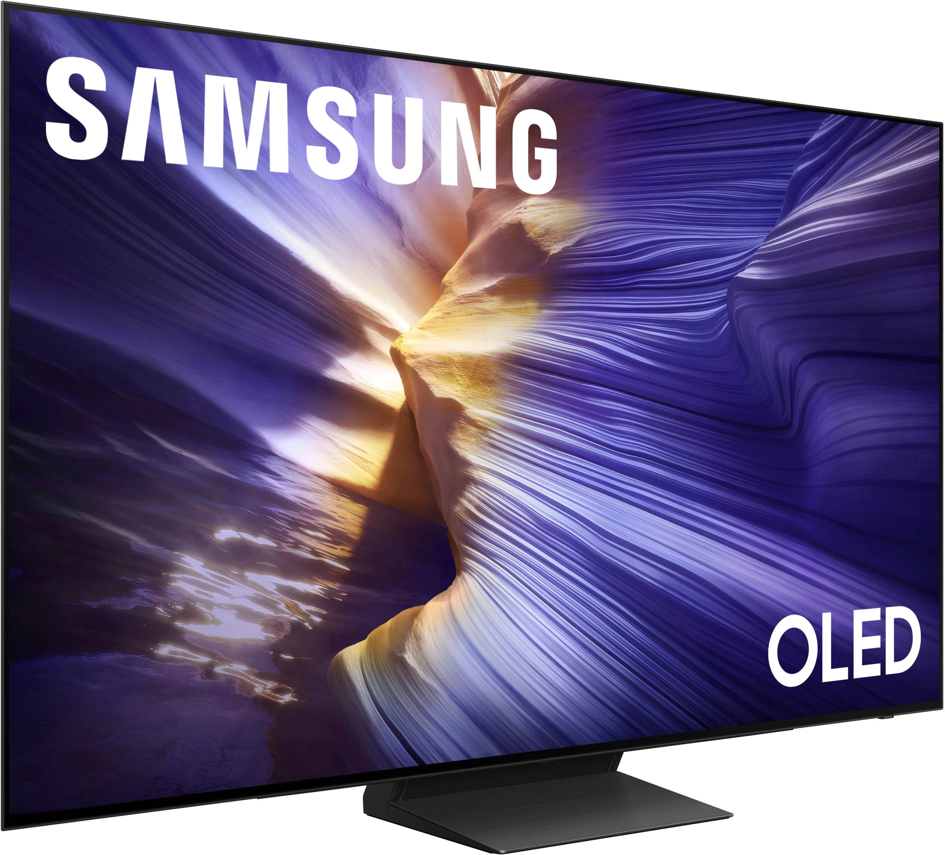 Samsung 48 inch OLED 4K S90F Vision AI Smart TV (2025) front and back view