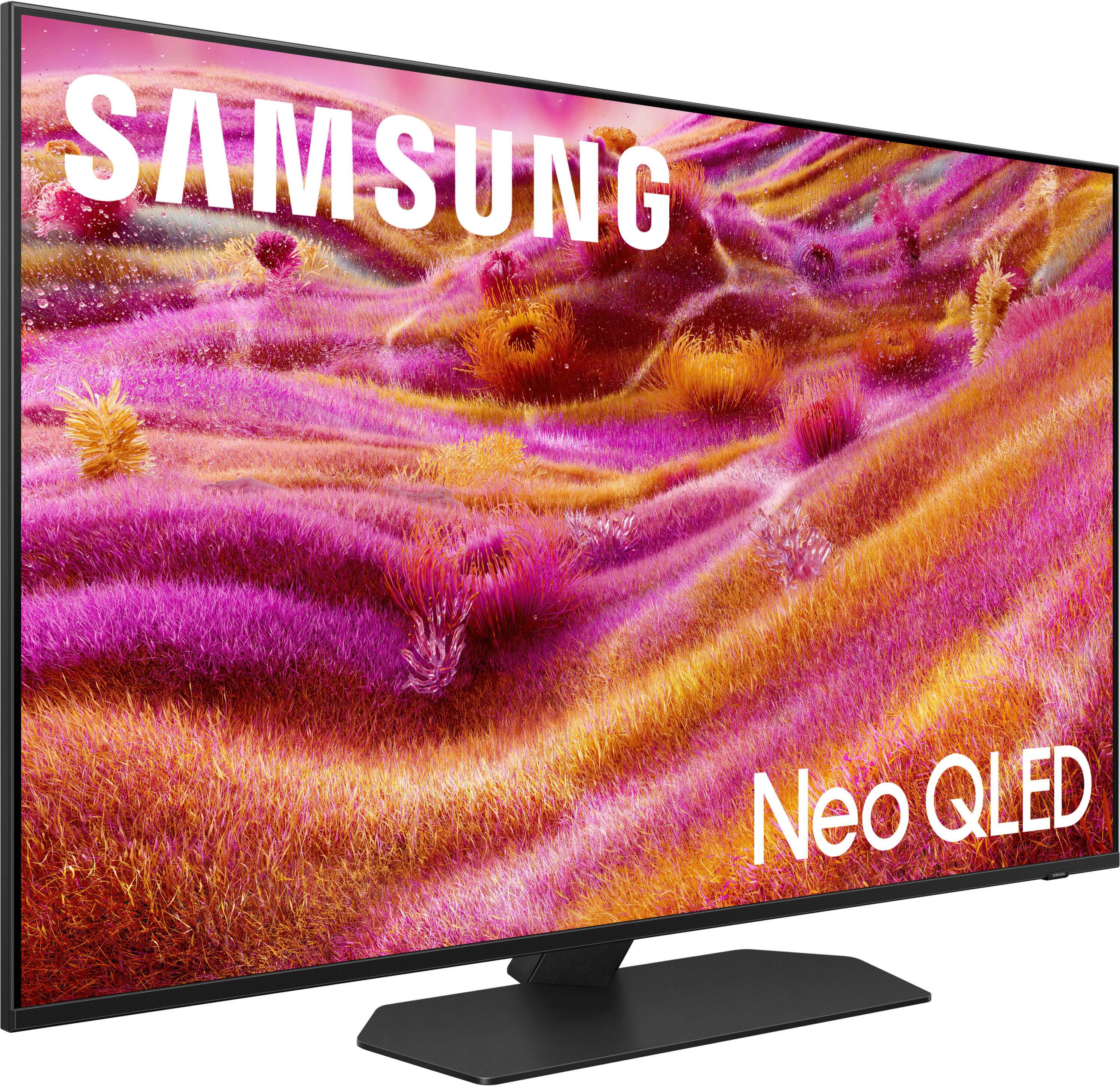 Samsung 50" Class QN90F Series Neo QLED Mini LED 4K UHD Samsung Vision AI Smart Tizen TV (2025) front and back view