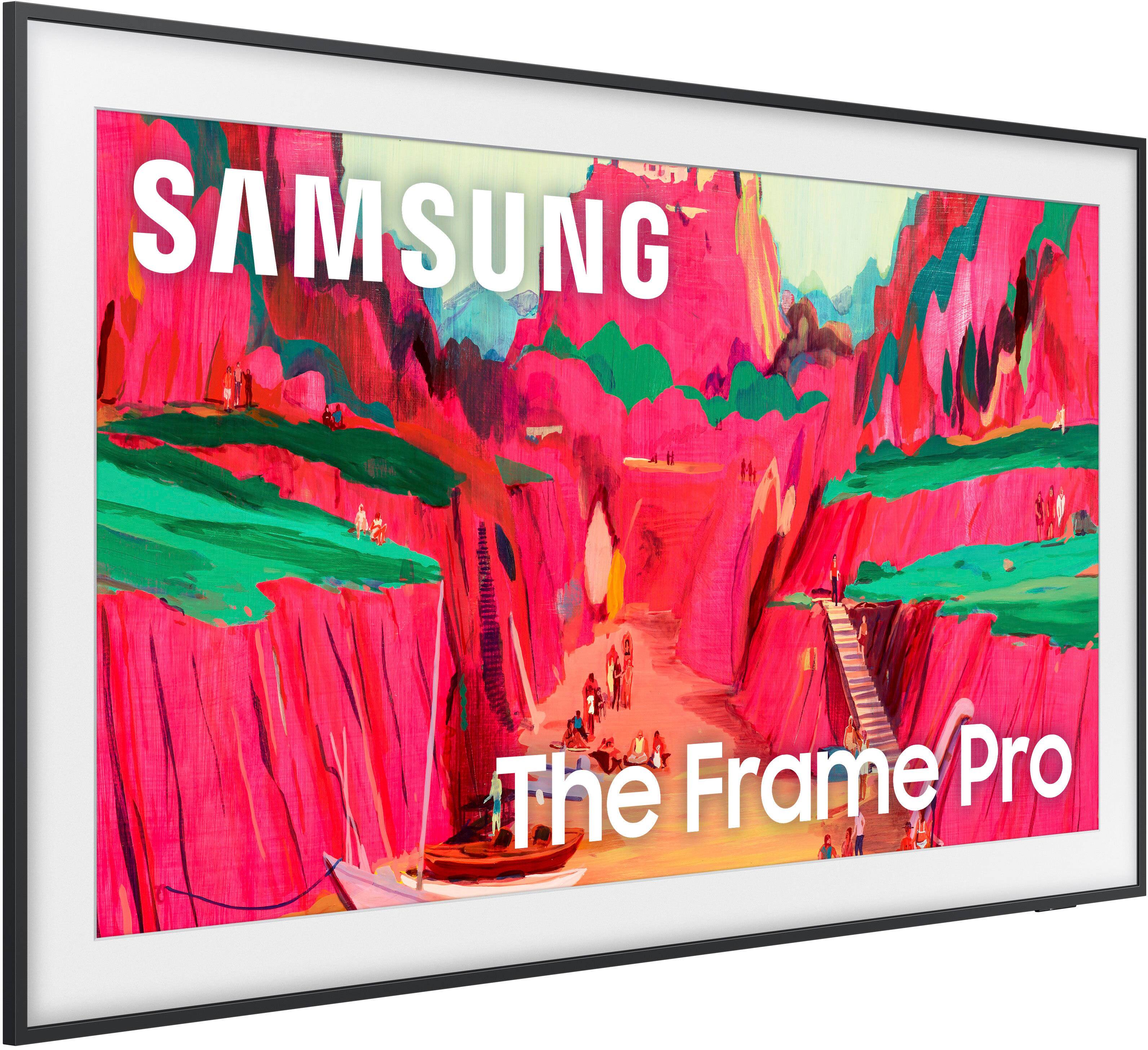 Samsung 75" Class LS03FW The Frame Pro Series Neo QLED 4K UHD Art Mode Samsung Vision AI Smart TV w/ Wall Mount (2025) feature detail