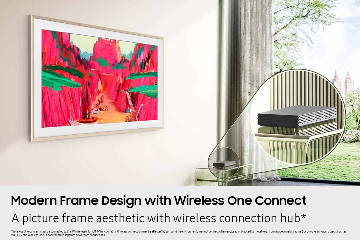 Samsung 75" Class LS03FW The Frame Pro Series Neo QLED 4K UHD Art Mode Samsung Vision AI Smart TV w/ Wall Mount (2025) accessories and compatibility