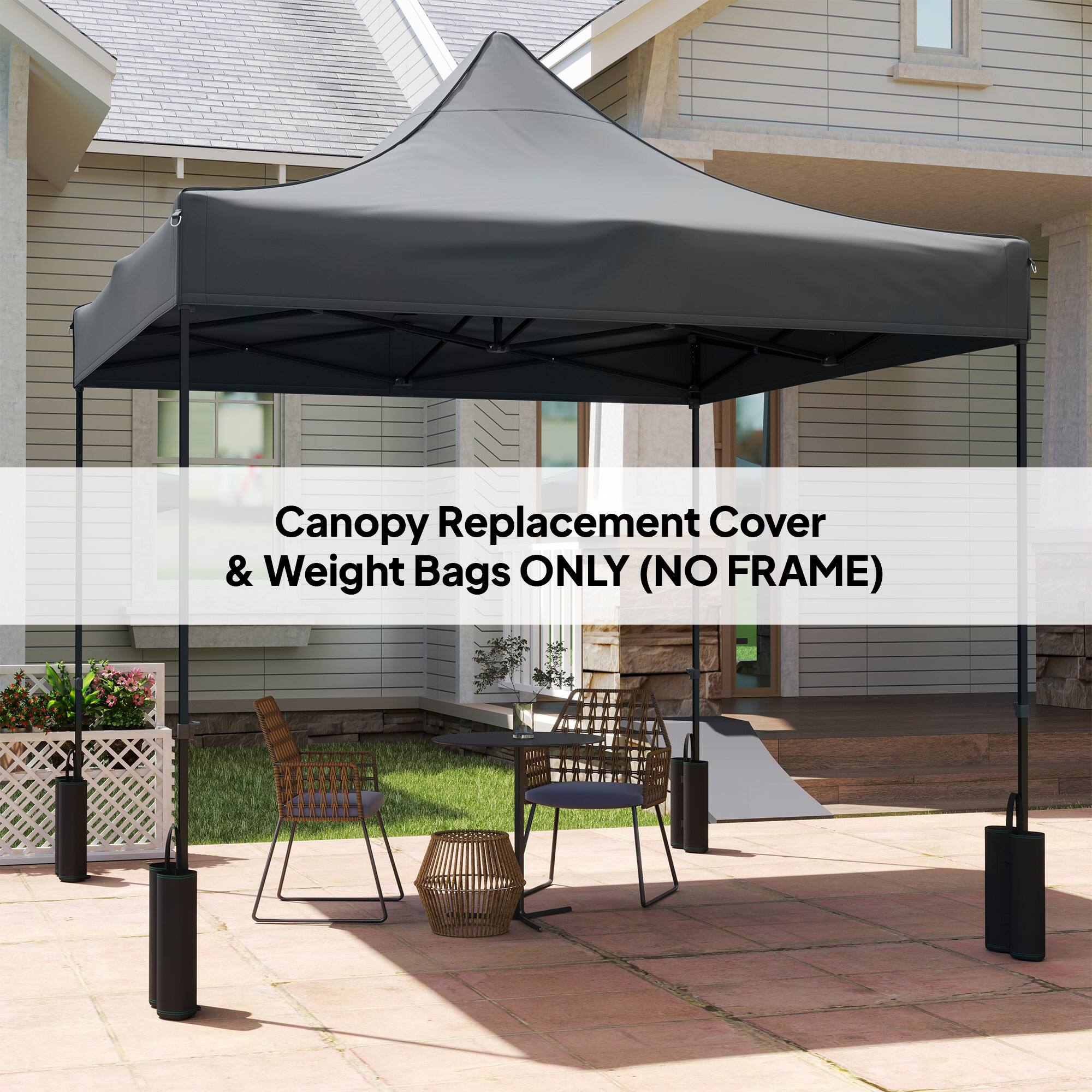 Canopy Replacement Cover & Weight Bags ONLY (NO FRAME)
