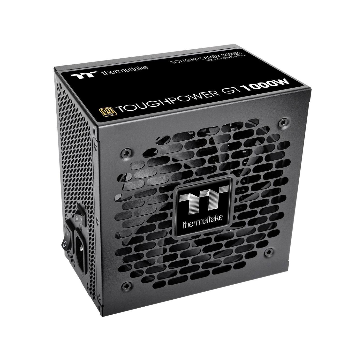 Toughpower GT 1000W  
Thermaltake  
Toughpower Series  
80+ Gold Certified  
ATX 12V 2.31  
EPS 12V 2.92
