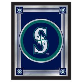 Holland Bar Stool Co. - Seattle Mariners 17" x 22" Logo Wall Mirror - Multicolor