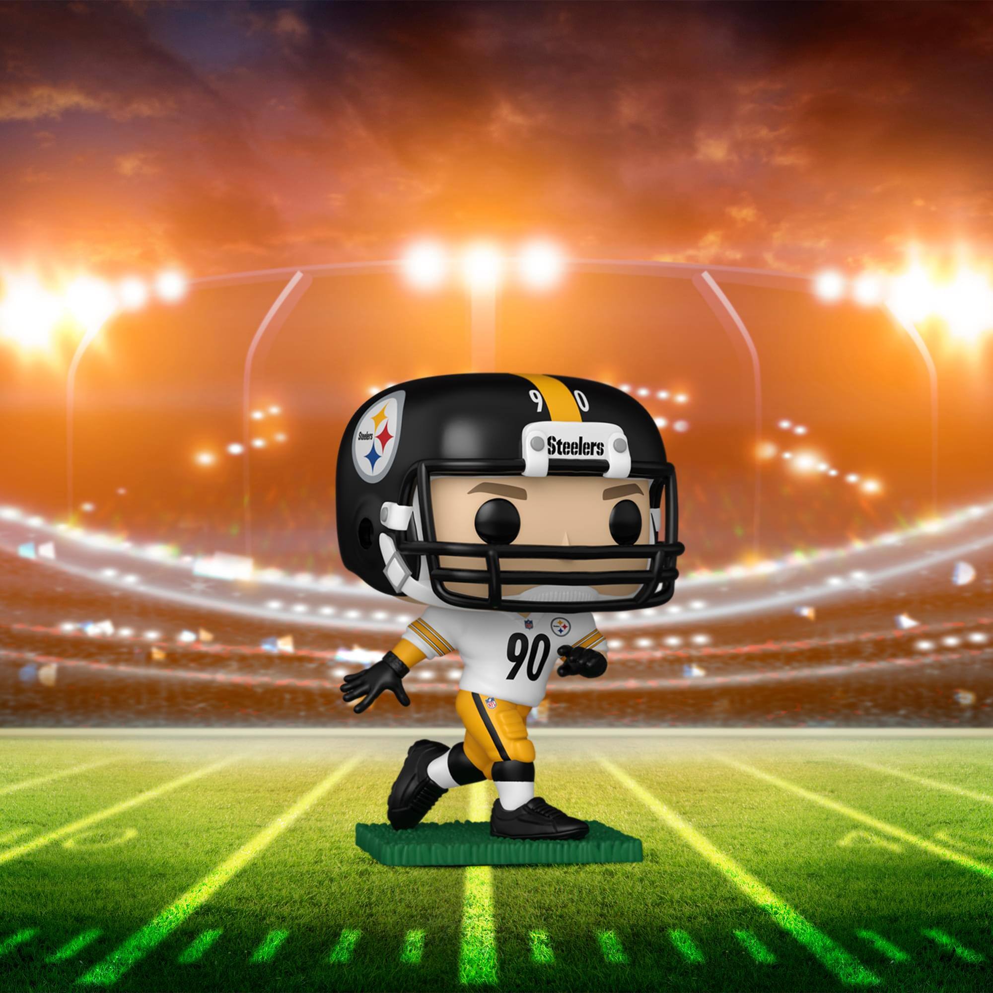 Funko POP! NFL: Steelers TJ Watt Collectibles Multicolor