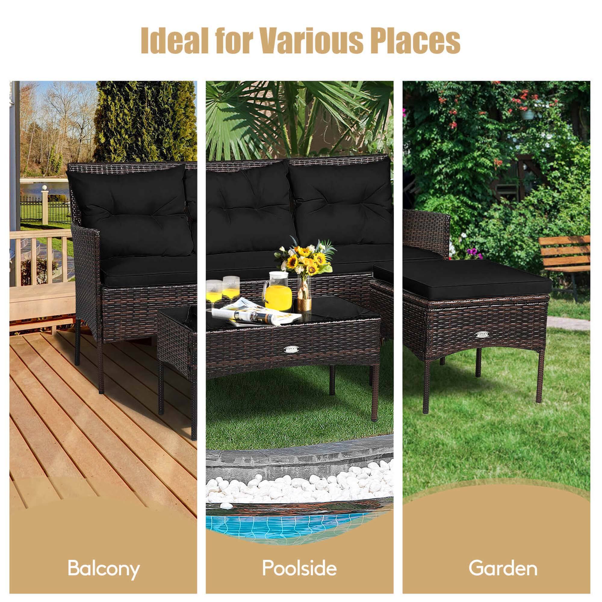 Ideal for Various Places
Balcony
Poolside
Garden