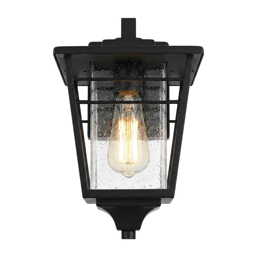 Elegant Lighting - Croskey 7 inch Outdoor Pendant - Black
