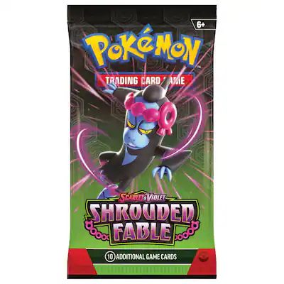 Pokmon SV6.5 Shrouded Fable Booster Pack | Munkidori - Best Buy Pokmon SV6.5 Shrouded Fable Booster Pack | Munkidori - Best Buy