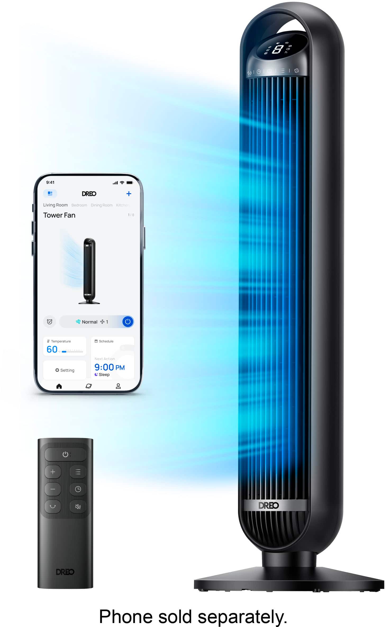 Dreo Nomad quiet tower fan