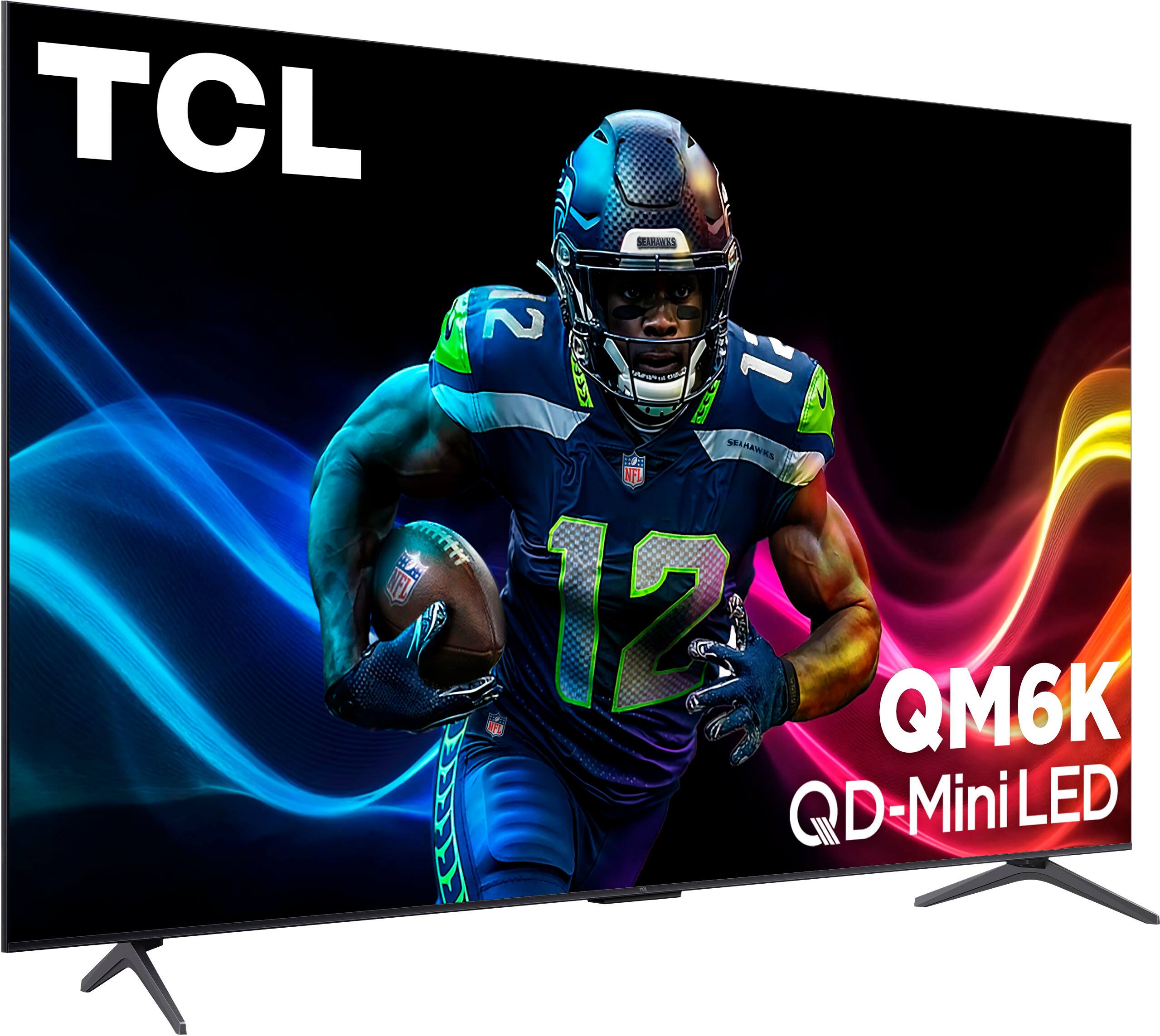 TCL 55" Class QM6K Series QD-Mini LED QLED 4K UHD HDR Smart Google TV (NEW 2025) - 144Hz, Dolby Atmos Onkyo Audio, Halo Control System - 55QM6K gallery view