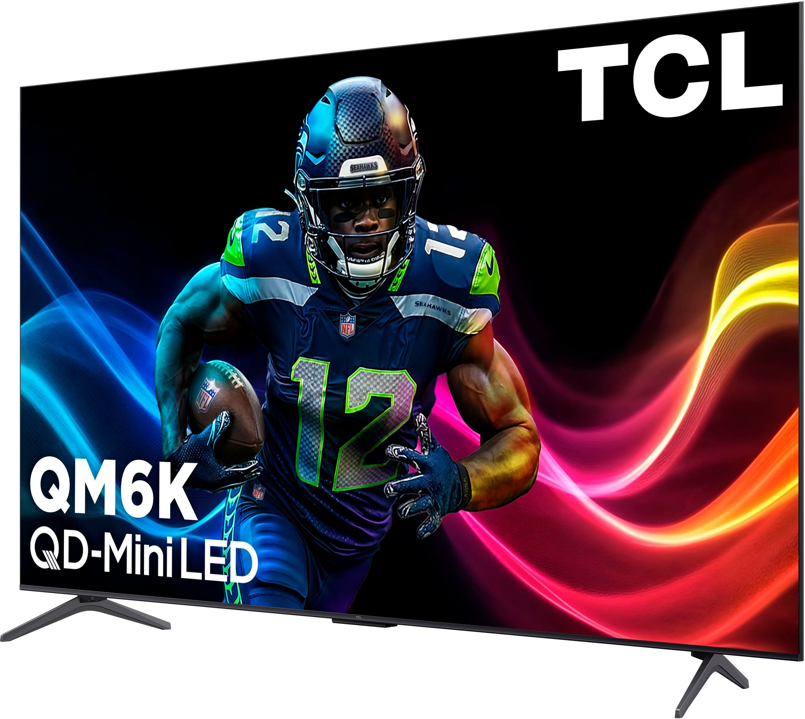 TCL 55" Class QM6K Series QD-Mini LED QLED 4K UHD HDR Smart Google TV (NEW 2025) - 144Hz, Dolby Atmos Onkyo Audio, Halo Control System - 55QM6K gallery view