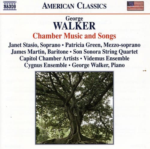 George Walker - Chamber & Music Songs  - COMPACT DISCS