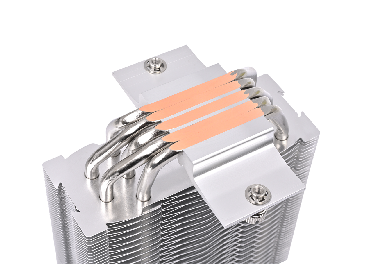 Alt View 5. Thermaltake - Thermaltake UX500 ARGB CPU Cooler, 5x6mm Cu Pipes, 120mm PWM Fan, 260W TDP, Intel/AMD, Black - Black.